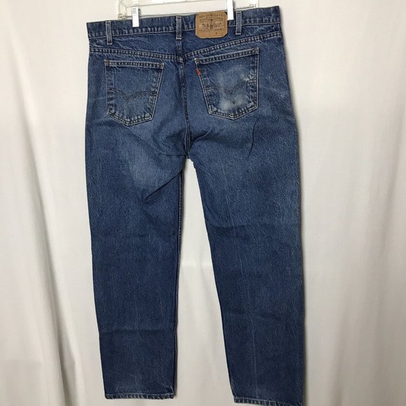 Vintage Levi's Men's Straight Jeans. (Tag says 40 but they measure at 38) - Picture 6 of 7